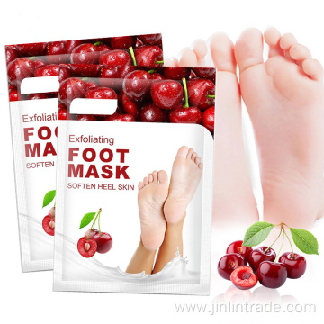 Vegan Foot Mask Exfoliator Hydrating for Dry Cracked